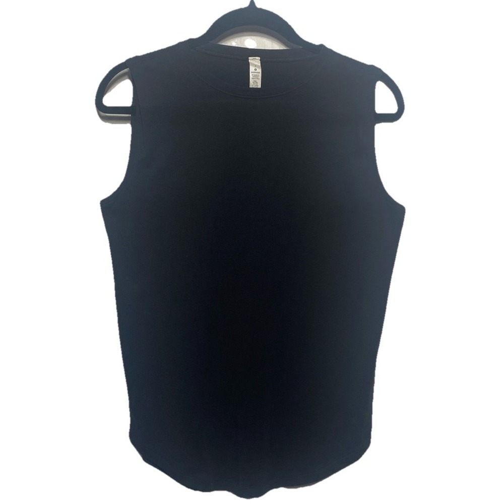 Lululemon Love Tank Sleeveless Lightweight Stretch Pima Cotton Black Size 2 EUC